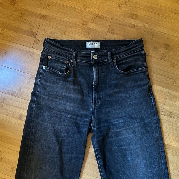 Agolde Harper Crop Jean In Hush - Picture 7 of 9